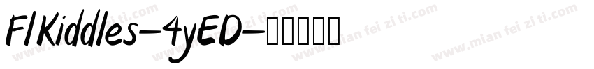 FlKiddles-4yED字体转换