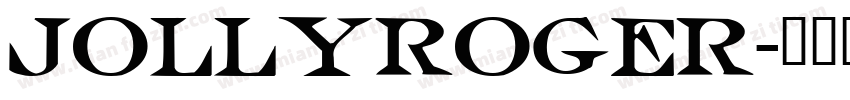 JollyRoger字体转换