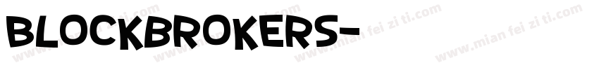 Blockbrokers字体转换