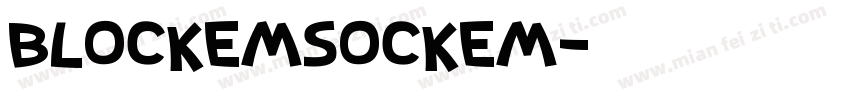 BlockemSockem字体转换