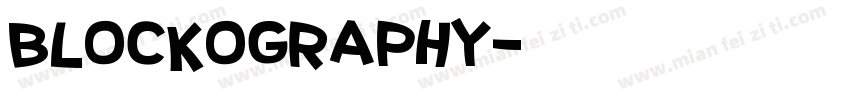 Blockography字体转换