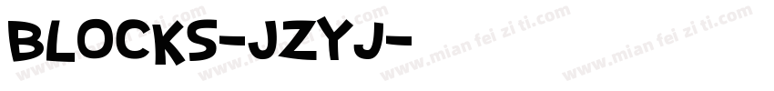 Blocks-JZyj字体转换