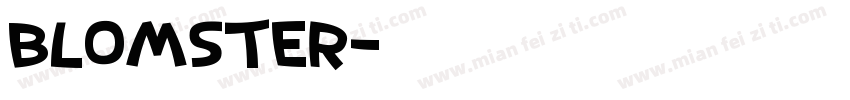 Blomster字体转换