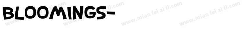 Bloomings字体转换