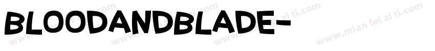 bloodandblade字体转换