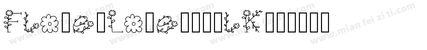 FlowerLover-r9lK字体转换