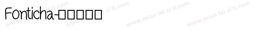 Fonticha字体转换