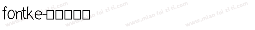 fontke字体转换