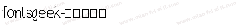 fontsgeek字体转换