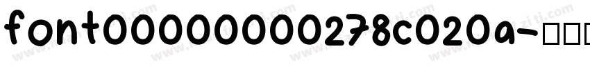 font00000000278c020a字体转换