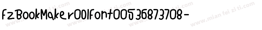 FzBookMaker0DlFont00536873708字体转换