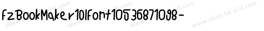 FzBookMaker1DlFont10536871098字体转换