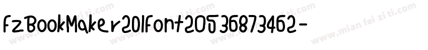 FzBookMaker2DlFont20536873462字体转换