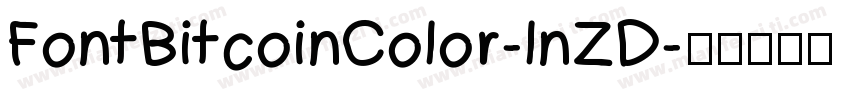 FontBitcoinColor-lnZD字体转换