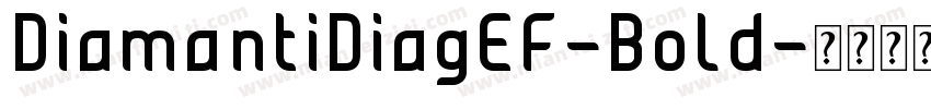 DiamantiDiagEF-Bold字体转换