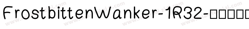 FrostbittenWanker-1R32字体转换