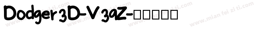 Dodger3D-V39Z字体转换