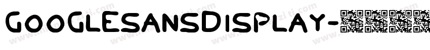 googlesansdisplay字体转换