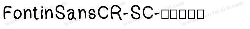 FontinSansCR-SC字体转换