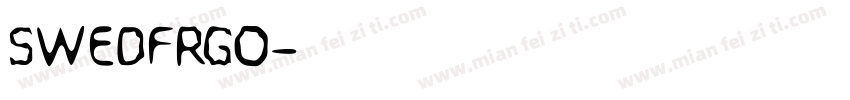 SWEDFRGO字体转换