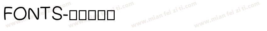 FONTS字体转换
