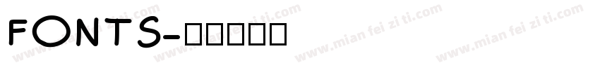 FONTS字体转换