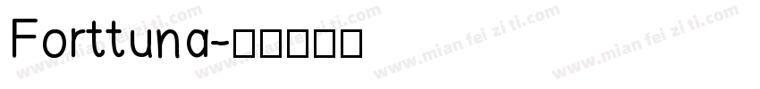 Forttuna字体转换