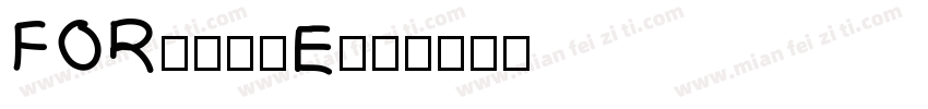 FORTY-SE字体转换