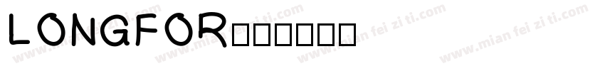 LONGFOR字体转换