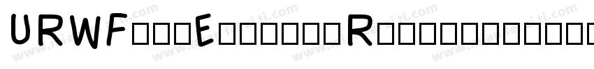 URWFormExpand-Regula字体转换