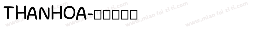 THANHOA字体转换