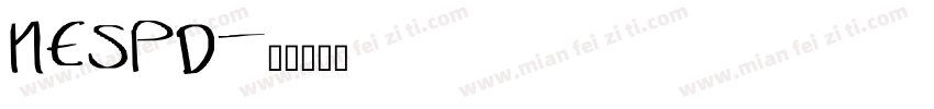 HESPD字体转换