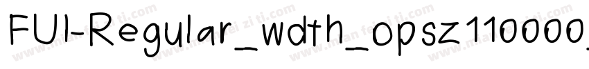FUI-Regular_wdth_opsz110000_GRAD_wg字体转换
