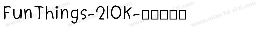 FunThings-2lOK字体转换