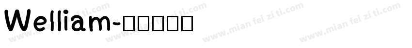 Welliam字体转换