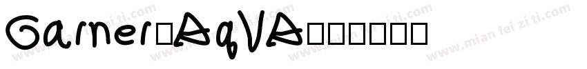 Garner-AqVA字体转换