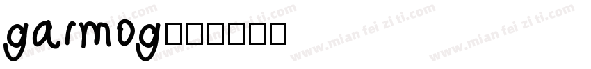 garmog字体转换