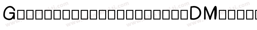 Gennaropalmieridots3DMedium-1mVM字体转换