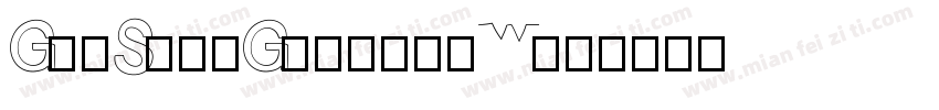GenSekiGothicTW字体转换