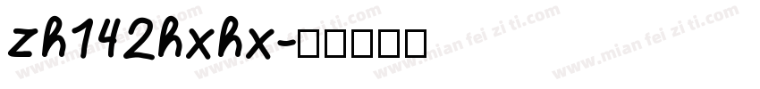 zh142hxhx字体转换