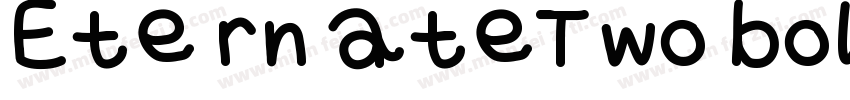 EternateTwobold-w13A3字体转换