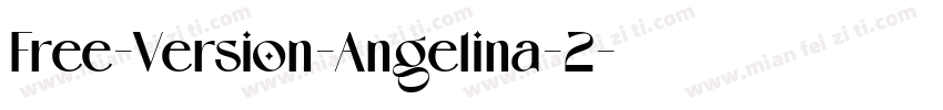 Free-Version-Angelina-2字体转换