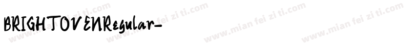 BRIGHTOVENRegular字体转换