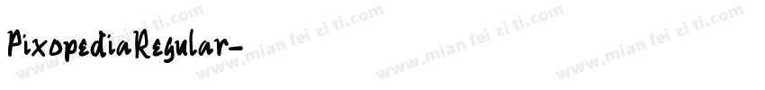 PixopediaRegular字体转换