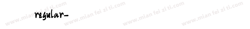 三级regular字体转换
