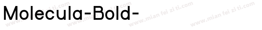 Molecula-Bold字体转换