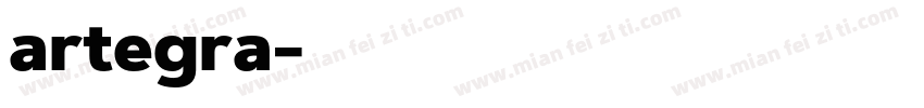 artegra字体转换