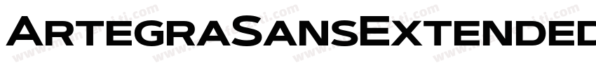 ArtegraSansExtendedSC字体转换