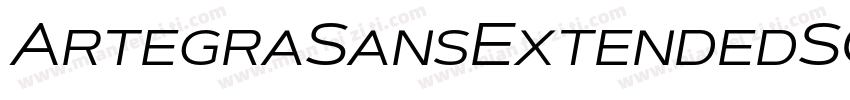ArtegraSansExtendedSC字体转换