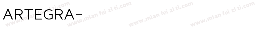 artegra字体转换